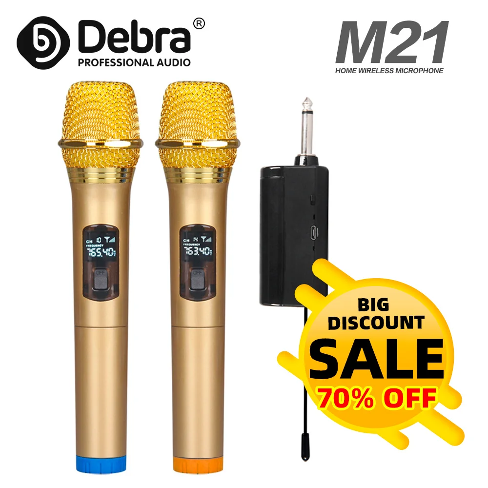Debra M21 Universal UHF Portable Wireless Microphone Handheld