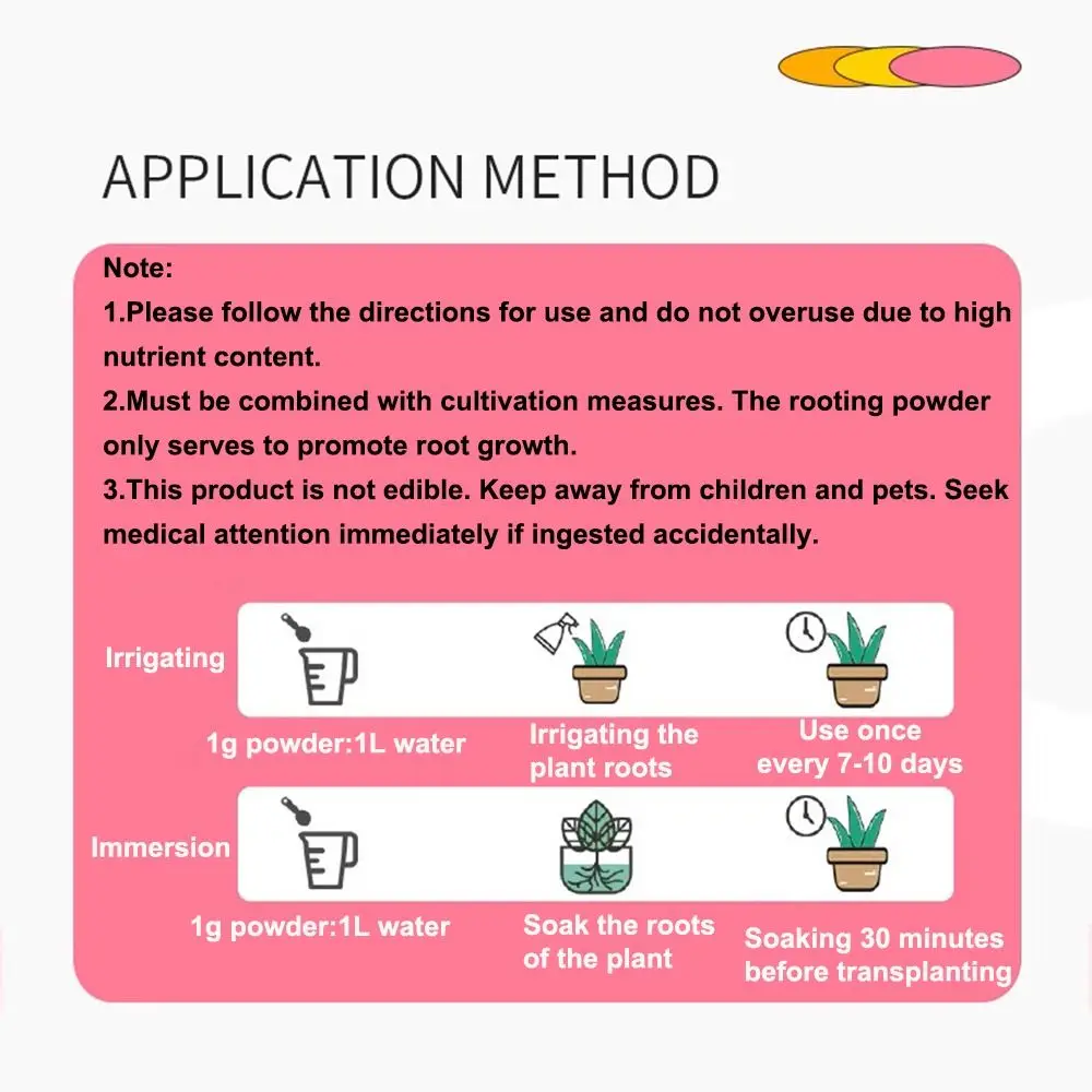 Quick Rooting Powder Fast Plant Flower Rooting Powder Quick Growth Transplant Fertilizer For Improve Flowering Cutting Survival plant rooting powder