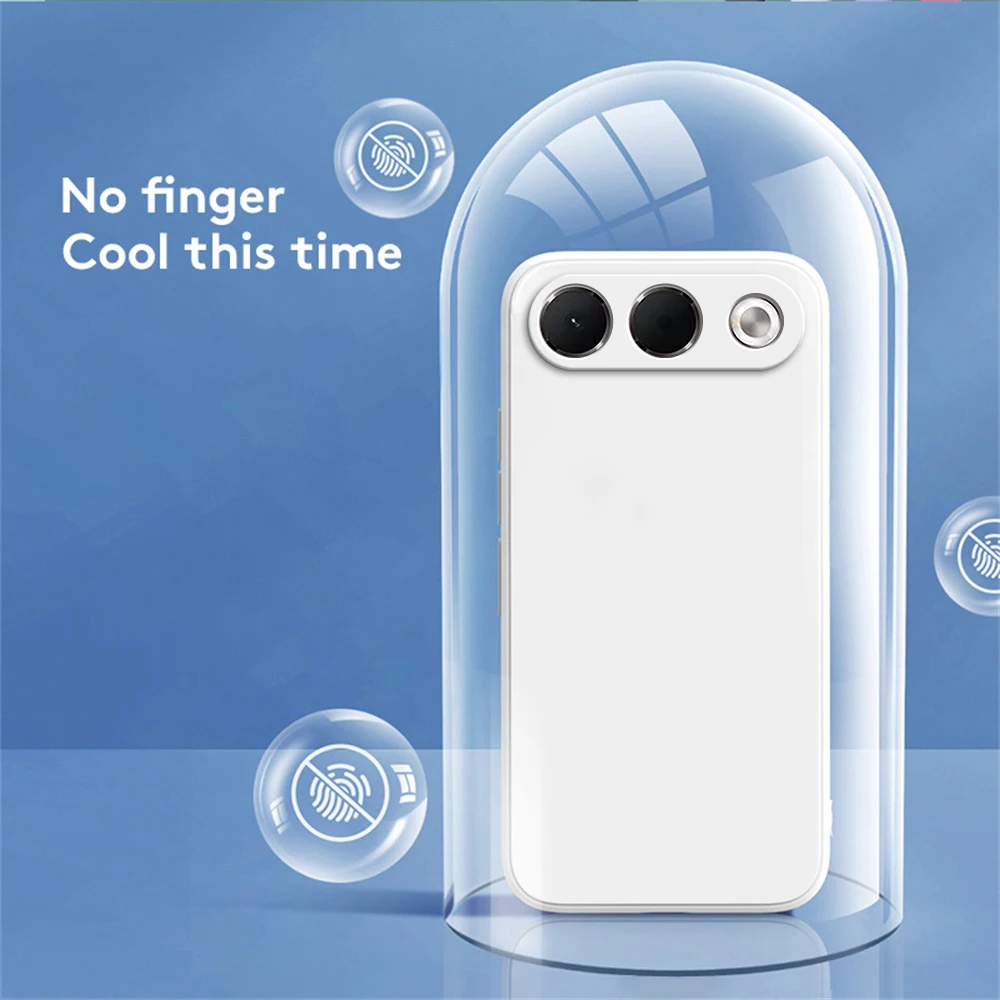 Candy Phone Cases with Camera Protection and Liquid Silicone Back Cover