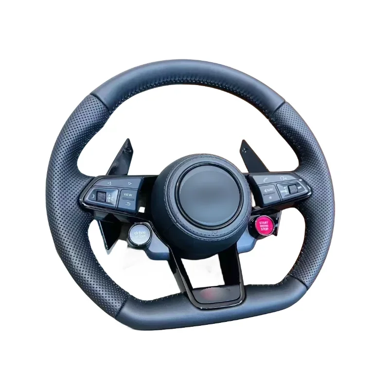 

Factory Export Leather Customized System Steering Wheel For Audi RS RS1 RS2 RS3 S3 S4 S5 A1 A2 A3 A4 A5 A7 Q7 TT TTs R8