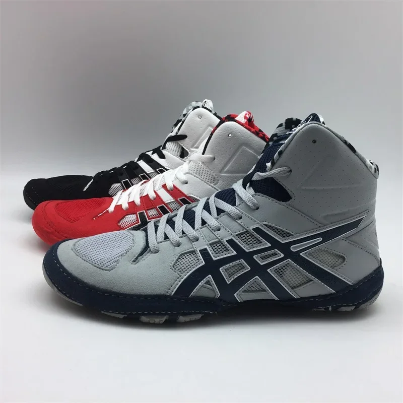 Mesh Breathable Boxing Sneakers Size 39-46# Professional Wrestling Boots Men's Lightweight Fighting Boxing Shoes