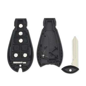 10PCS Chiave telecomando per Jeep Grand Cherokee Chrysler 300 Town & Country Dodge Challenger Charger Journey Fob - KEYYOU 10PCS portachiavi per auto per Jeep Grand Cherokee Chrysler 300 Town Country Dodge Challenger
