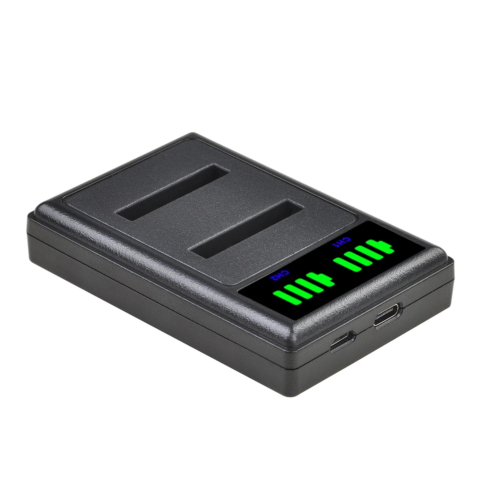 3 Batterie + Caricatore Caricabatteria (Auto/Corrente) Per Canon NB-11L / Ixus 125 HS, 265 HS, Powershot A2500... Vedi Lista Batteria Li-ion