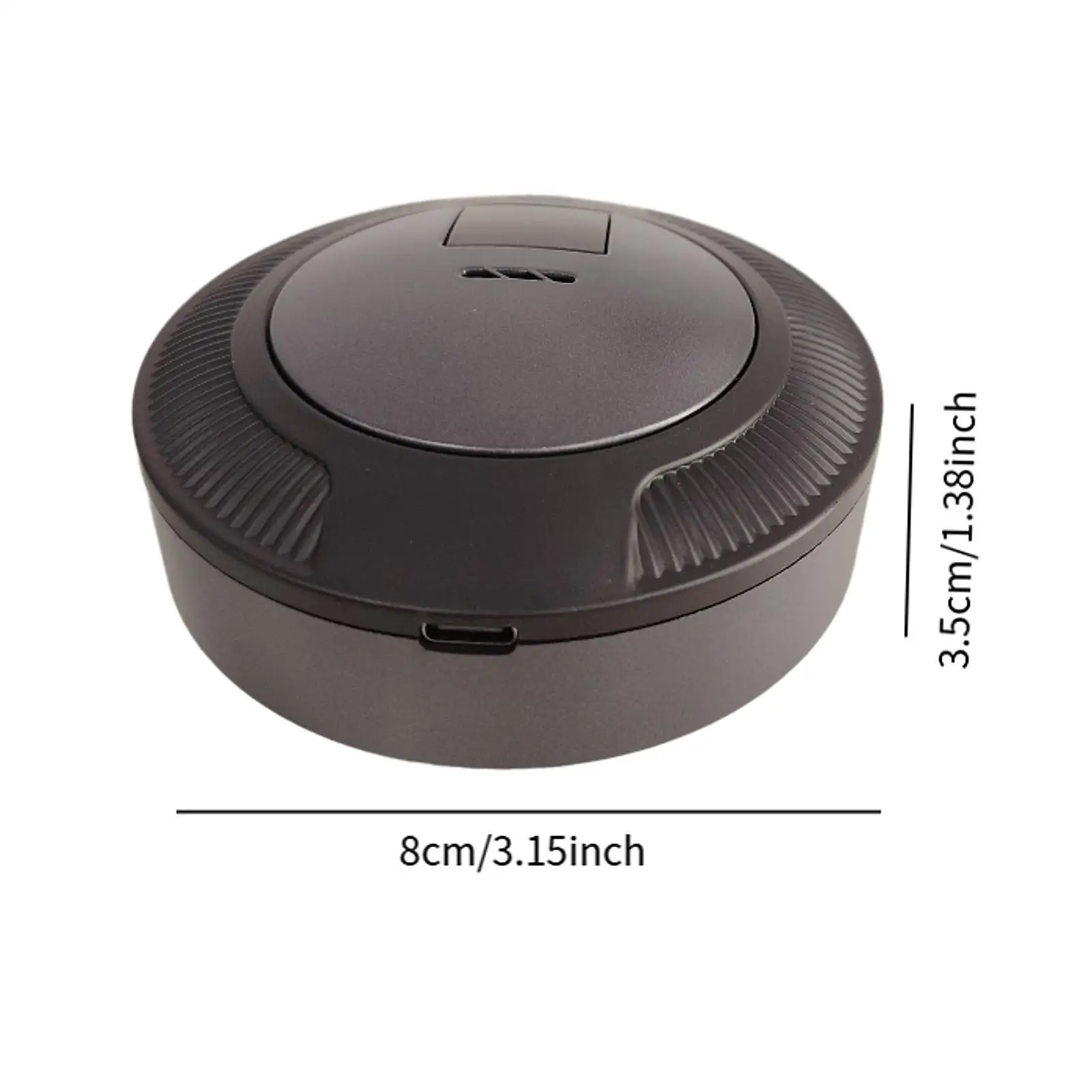 Mini Air Purifier Compact Rechargeable for Cabinet Bathroom Indoor