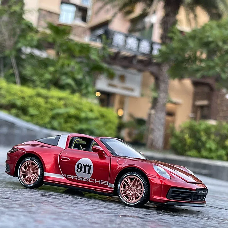 1/32 Porsches 911 Convertible TARGA 4S Alloy Track Racing