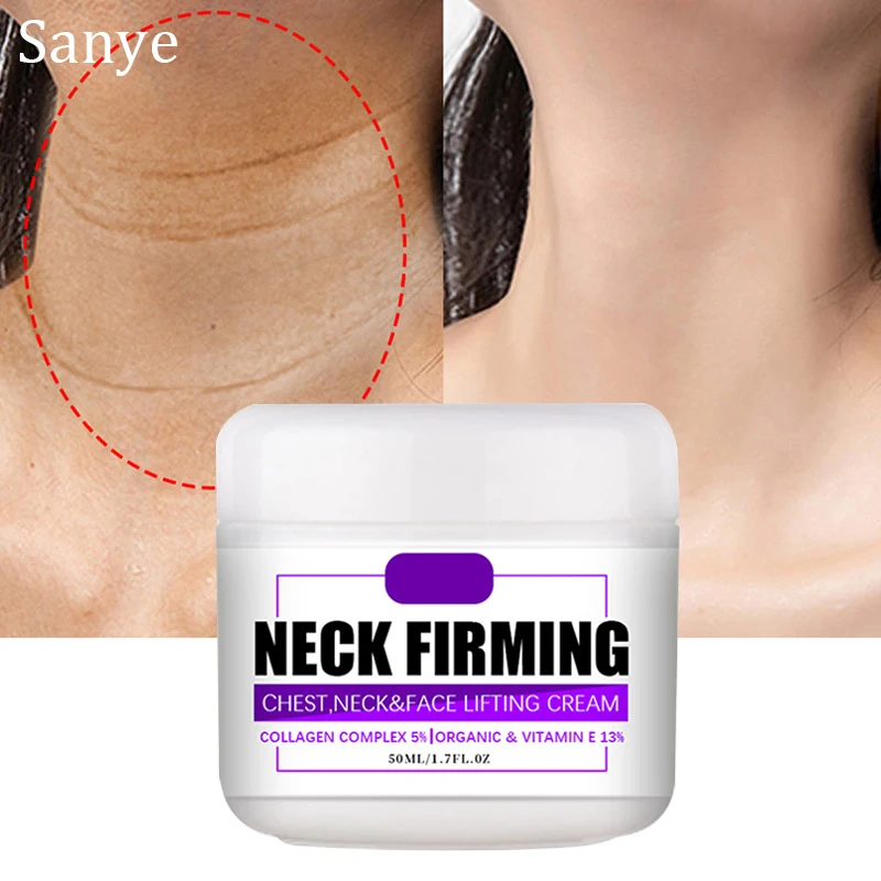 

Fade Fine Lines Neck Cream Face Collagen Boost Lotion Brightening Moisturizing Rejuvenation Cream Women Face Skin Care Products