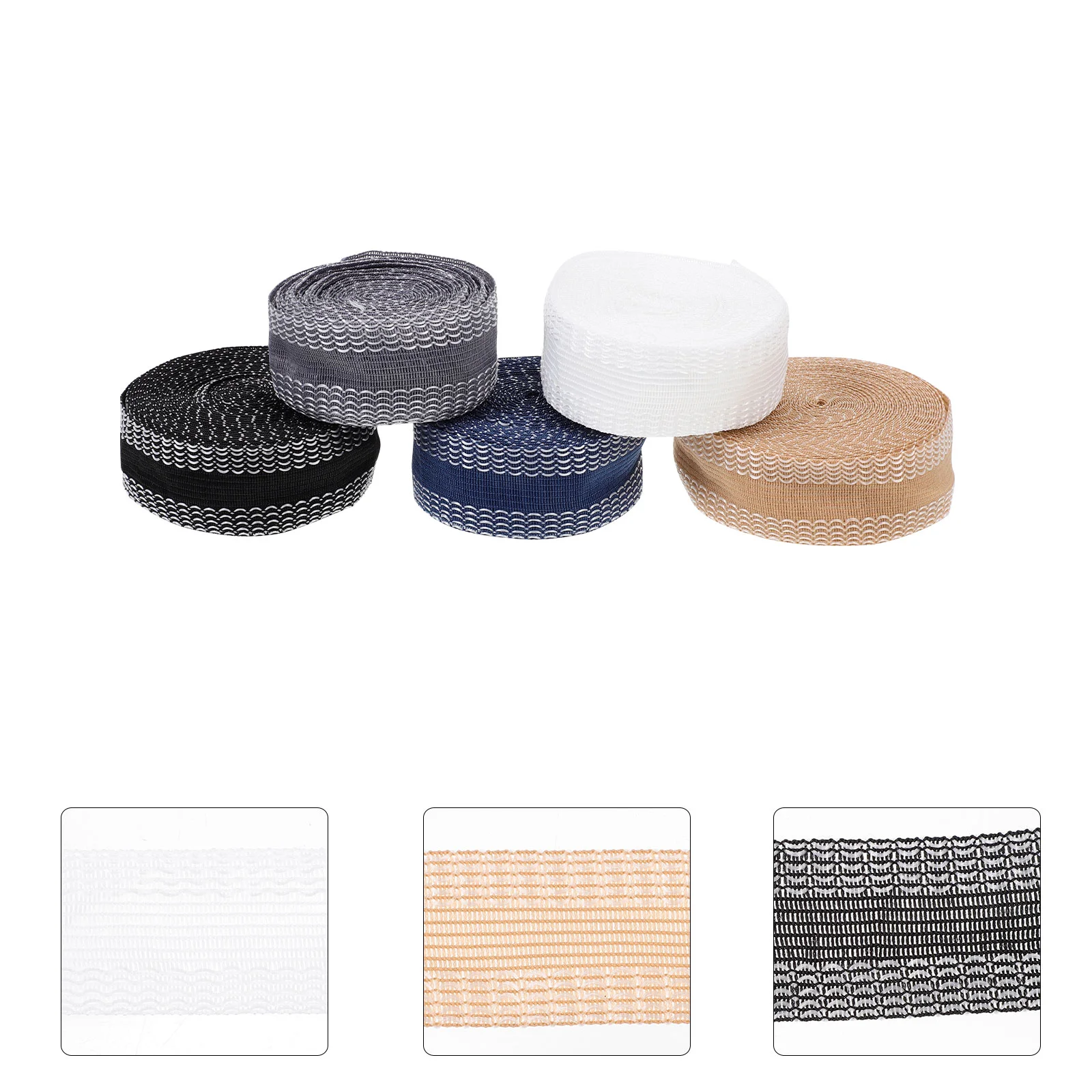 5pcs Clothing Tape Hemming Tape DIY Clothing Accessories Iron on