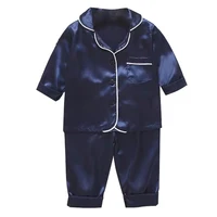 Kinder Pyjama Set Seide Satin – Bild 4