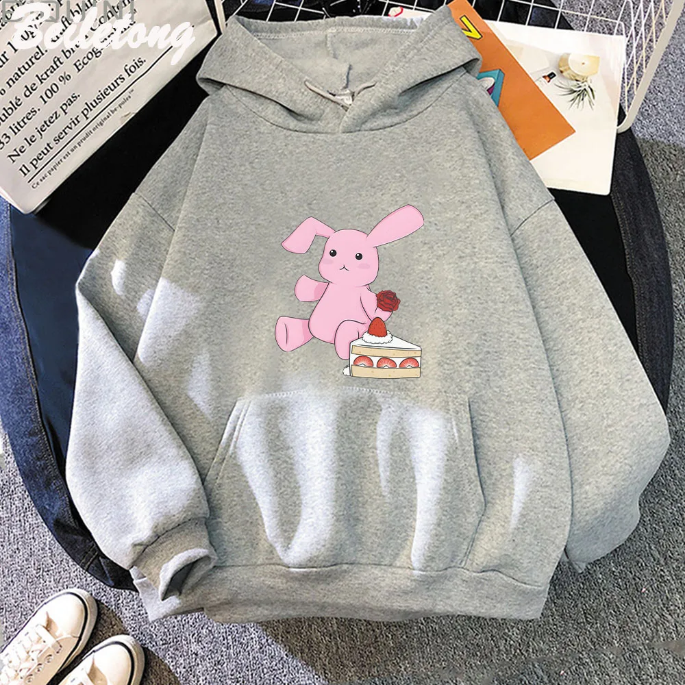 

Ouran High School Host Club Usa-chan Rabbit Anime Hoodie Men Women Fashion Harajuku Funny Cartoon Printing Hoodies Oversized