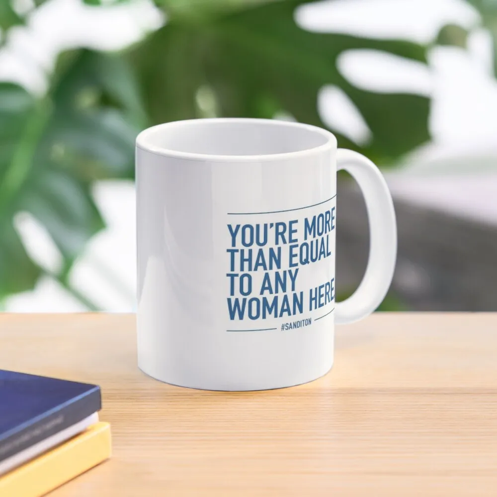 

Sanditon Sidney Quote | Don't doubt yourself/You're more than equal ... Coffee Mug Ceramic Cups Creative Cute Mugs