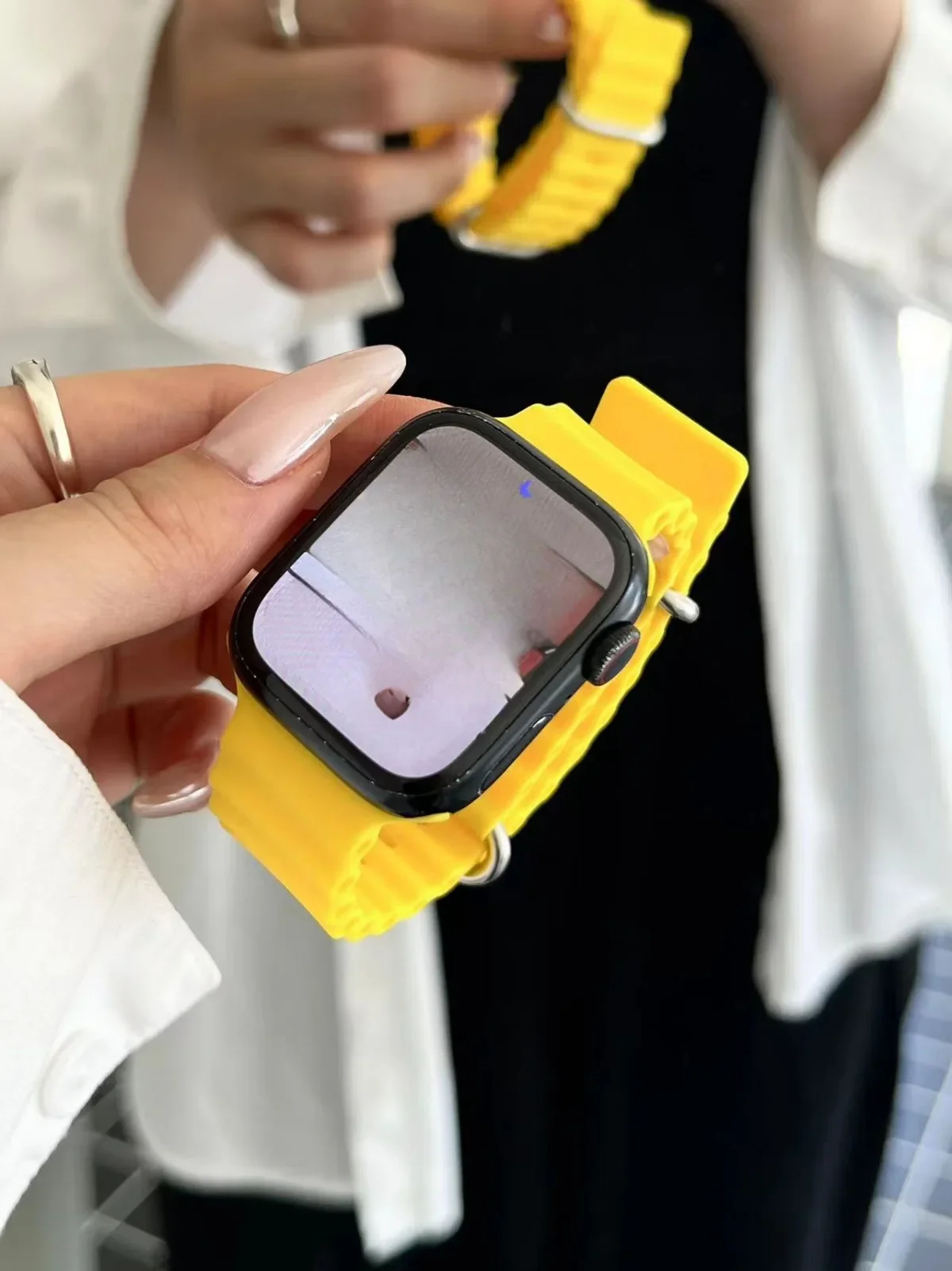 Sportigt klockarmband för smartwatch modernt utbyte_voghion.com