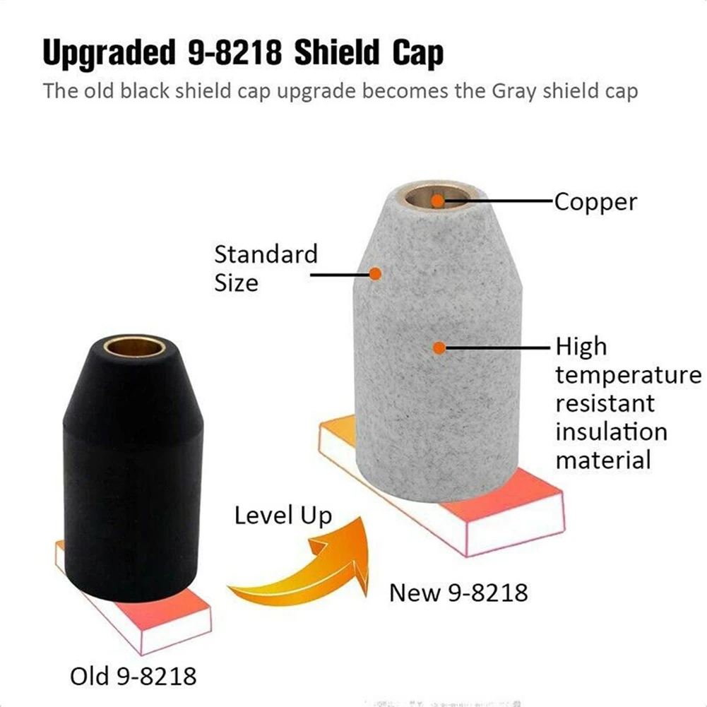 

1pcs Plasma Shield Cup 9-8218 For SL60 SL100 Cutting Torch Corrosion-resistant 9-8218 Nozzle Welding Plasma Torch Cup