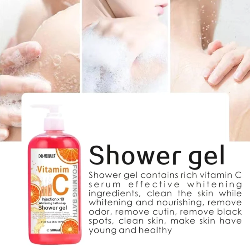 Amino Acid Niacinamide Skin Rejuvenation Shower Gel Hydrating Oil-control Removing Acne Freshen Fragrances Body Wash