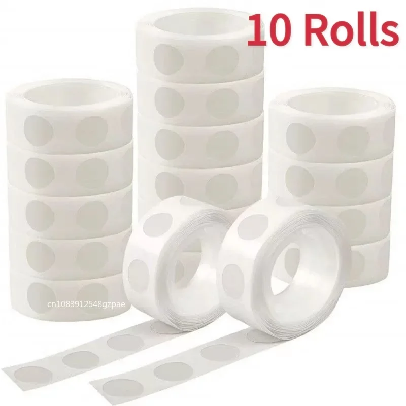 100-1000pcs Double-sided Adhesive Dots Transparent Removable Balloon Adhesive Tape Glue For DIY Wedding Birthday Party Decor