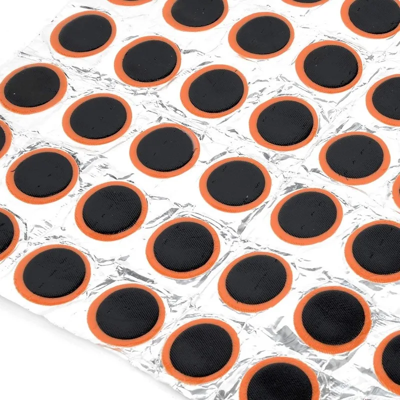 빠르게 펑크 자전거 내부 튜브 펑크 패치 패치 키트 접착제없는 펑크 패치 자전거 타이어 수리 도구