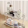 Light Luxury Multi-layer Storage Rack Water Cup Tea Cup Glass Rack Desktop Countertop Storage Rack Dining Table Storage Racks 6
