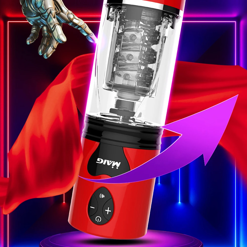 Automatic Male Masturbator With Rotating And Thrusting Function_voghion.com
