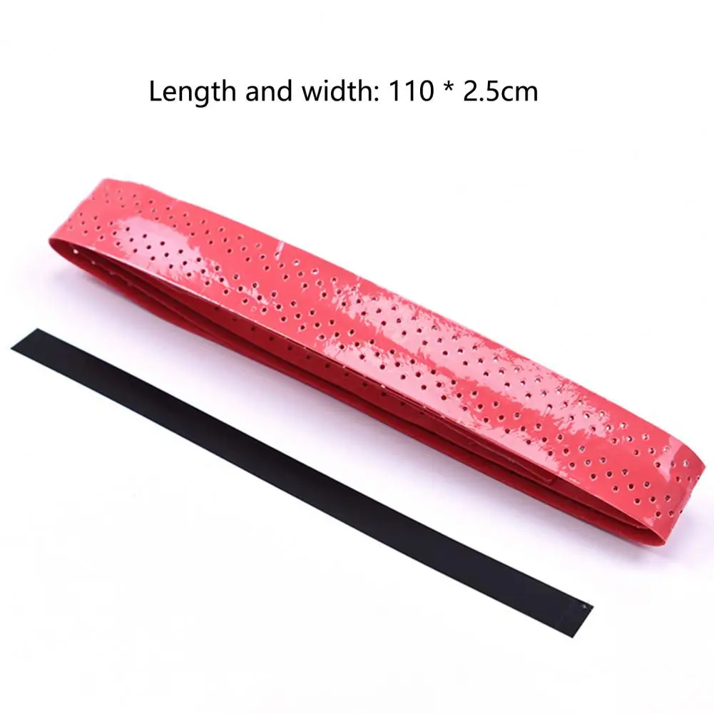 1 Roll 1.1m Badminton Grip Sweatband Anti Slip Head Overgrip Tennis Racket Grips Padel Handle Sweat Band Tennis Winding Strap