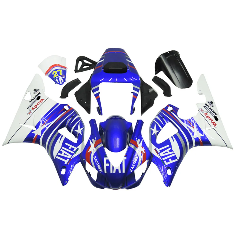

New ABS Whole Motorcycle Fairings Kits For Yamaha R1 YZFR1 YZF1000 YZF-R1 1998 1999 Injection Bodywork Accessories