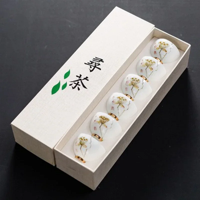 كوب شاي سيراميك مصنوع يدويًا ، وعاء شاي بورسلين ،...