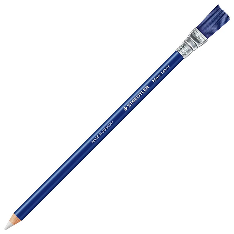 1/3 pezzi Staedtler Mars Rasor 526 61 Gomma con pennello per cancellare il puntatore per penna a sfera, inchiostri per scrivere e disegnare - immagine 4