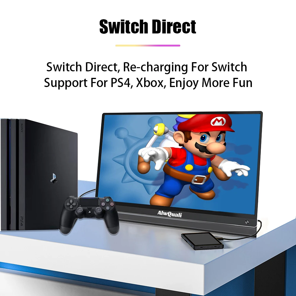 15.6 ġ ġ г ޴   IPS 1080P HDR 400 USB C HDMI, ǻ Ʈ ȭ ġ PS4/5 XBOX ȣȯ