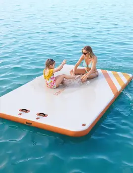 Inflatable Floating Water Dock Platform 1