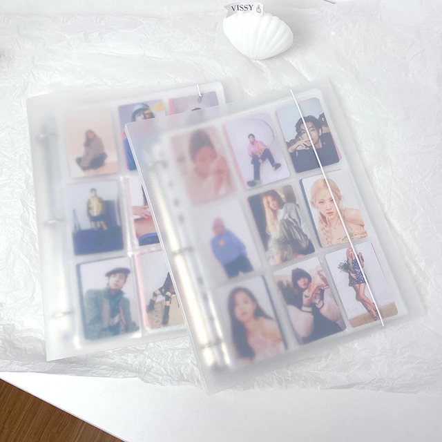 Kpop Photocard Holder Binder Photo Album Kawaii Picture Albums