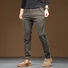 2025 Spring Casual Jeans for Men Business Straight Jeans Stretch Denim Pants Trousers Slim Fit Classic Cowboys Young Man Jeans 1