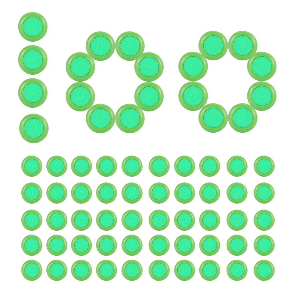 10 Pcs Discs Bullets Refill Ammo For Nerf Vortex Blaster Praxis Nitron Vigilon Proton Blue Red Green White Darts for Children