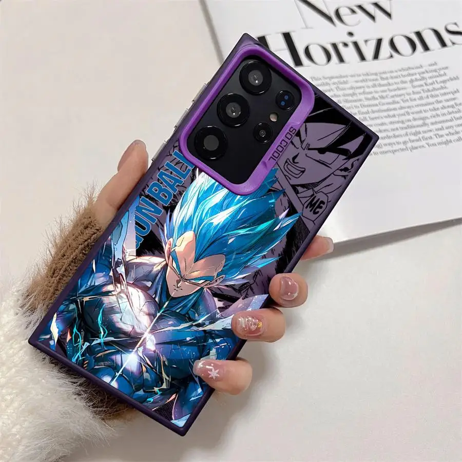 Vibrant Anime Goku Soft Phone Case