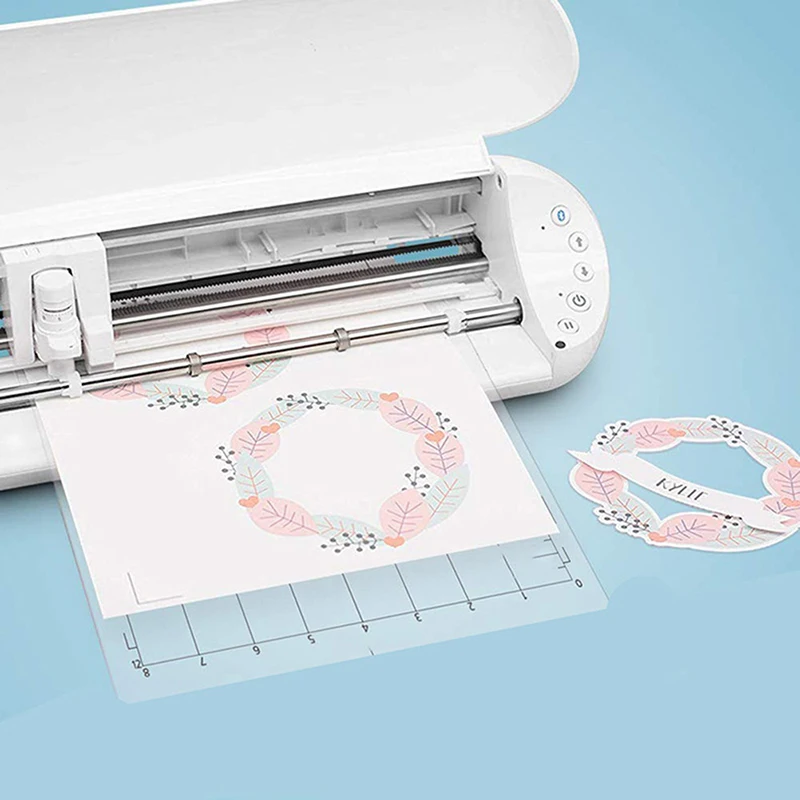 크리컷 제작자용 PVC 커팅 매트, 컬러 타각기 베이스 플레이트, 카메오 커팅 매트 액세서리, 36.5x33cm, 1 개