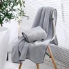 thicken Bamboo Charcoal Coral Velvet Bath Towel For Adult Soft Absorbent Quick-Drying Towel Home Bathroom Microfiber Towel Sets 1