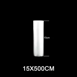Vacuum Sealer Food Storage & Sous Vide Cooking Bags, Multiple Sizes & Lengths - 1 roll (15x500CM)
