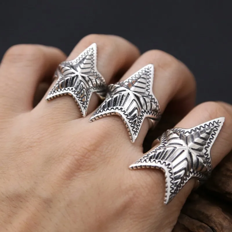 アクセサリー CODY SANDERSON DEPP STAR IN STAR RINGS Cody Sanderson Small Depp Star Ring - Native Feather | 日本