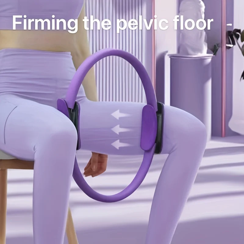 "single-Color Yoga And Pilates Fitness Rings: The Ultimate Tool For Body Stretching And Power Training"