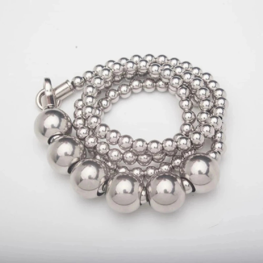

Men Steel Ball Self defense Bracelet Personal Safety Weapon Broken Car Window Necklace Stainless Steel Whip Titanium Steel