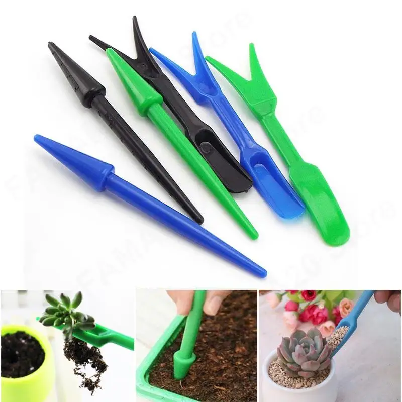 Mini Gardening Hand Tools Set Succulent Plants Watering Bottle Miniature Garden Flower Plants Bucket Shovel Tool DIY M20