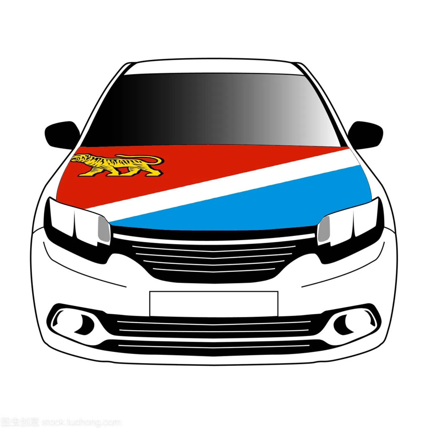 

Primorsky Krai flags 3.3x5ft/5x7ft 100%polyester,car bonnet banner