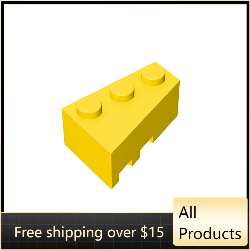 

BuildMoc 10PCS High-Tech Assemble Particle 6564 3x2 Right Brick Building Blocks Kit Replaceable Part Toys For Children Gifts