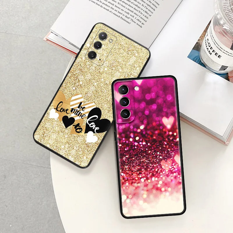 Custodia Per Telefono Per Samsung S24 Note20 Ultra S23 S22 S21 S20 Galaxy S10 Plus Aqua Silver Pink Green Queen Black Soft Anti-Drop Cover