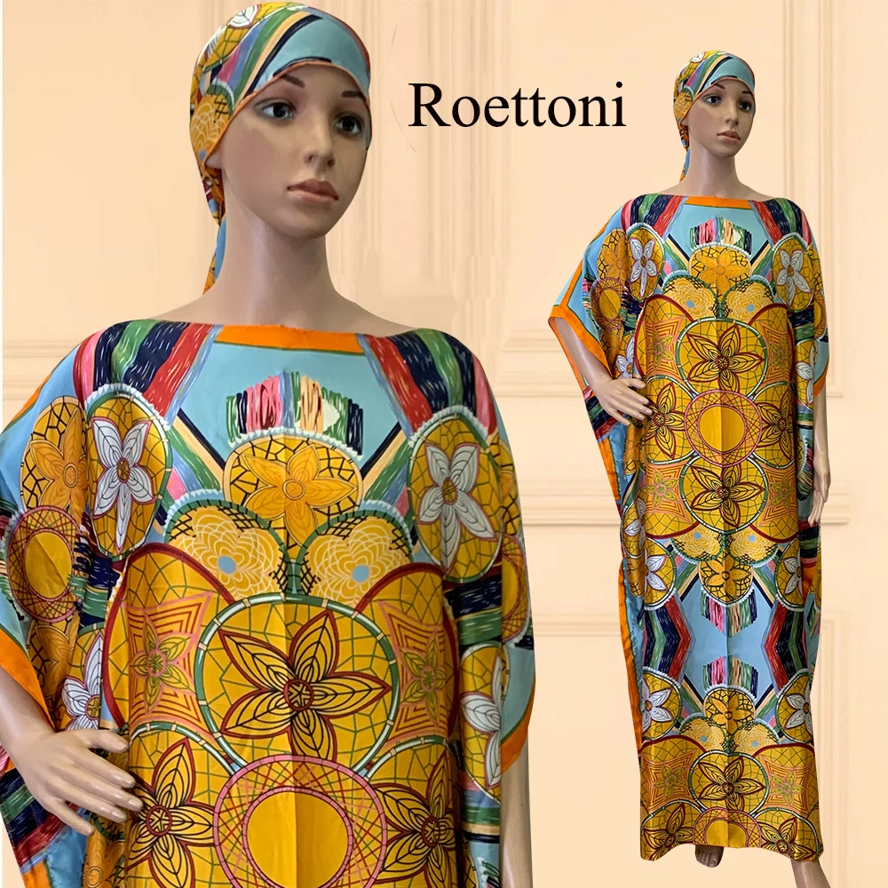 New style fashion oversize african women clothing dubai dashiki abaya free size print design with