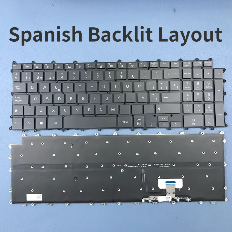 Teclado Retroiluminado para lg Gram 17z90p 17z90p-g 17z90p-k 17z90p-n 17z90p-n Apb7u1 17z90p-n.aps5u1 17z90p-kana 8u1 17z95p Série