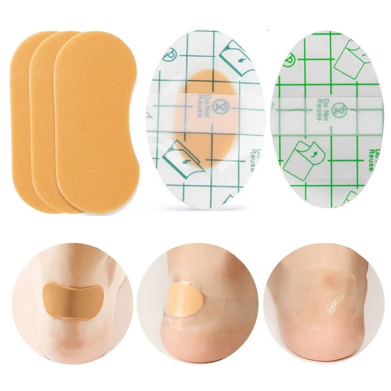 1/10pcs Anti Wear Stickers Invisible High Heel Toe Protector Patch Foot Care Adhesive Pain Relief Pads Gel Shoes Cushions