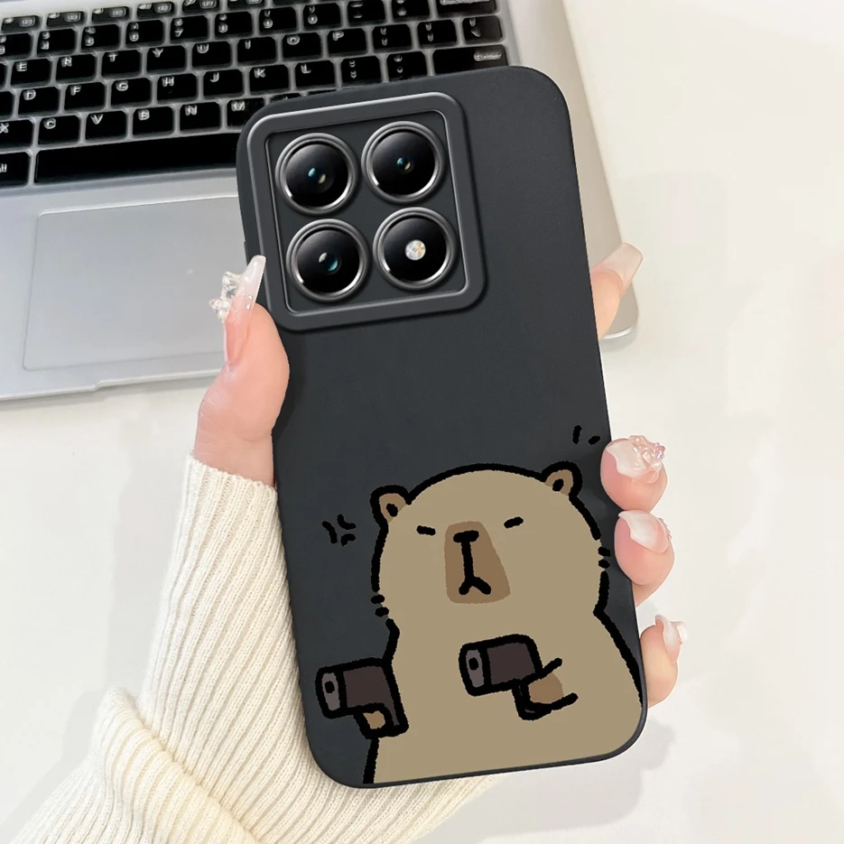Cute Dog Cartoon Soft TPU Case - Full Camera Protection Cover