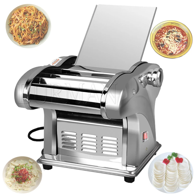 

Electric Stainless Steel Pasta Maker Machine Noodle Making Machine Dough Sheeter Dough Roller