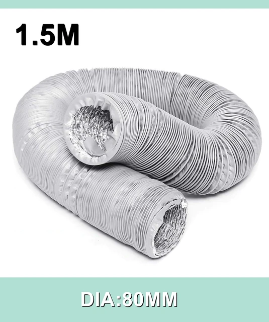 80mm/100mm/110mm/130mm/150mm Portable Air Conditioner Exhaust Vent Pipe