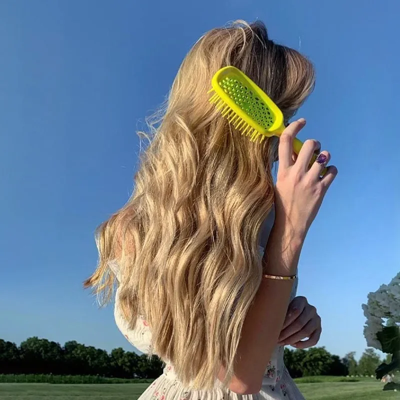 Womens Hair Massage Scalp Brush Reduce Hair Loss And Dandruff 1 Scalp Massage Wide Tooth Air Cushion Comb High Quality Comb hair brush comb