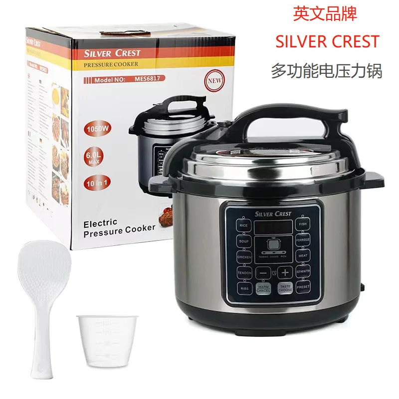 Rice cooker household wholesale 5 liters intelligent multifunctional pressure large capacity rice cooker non-stick cooker 2