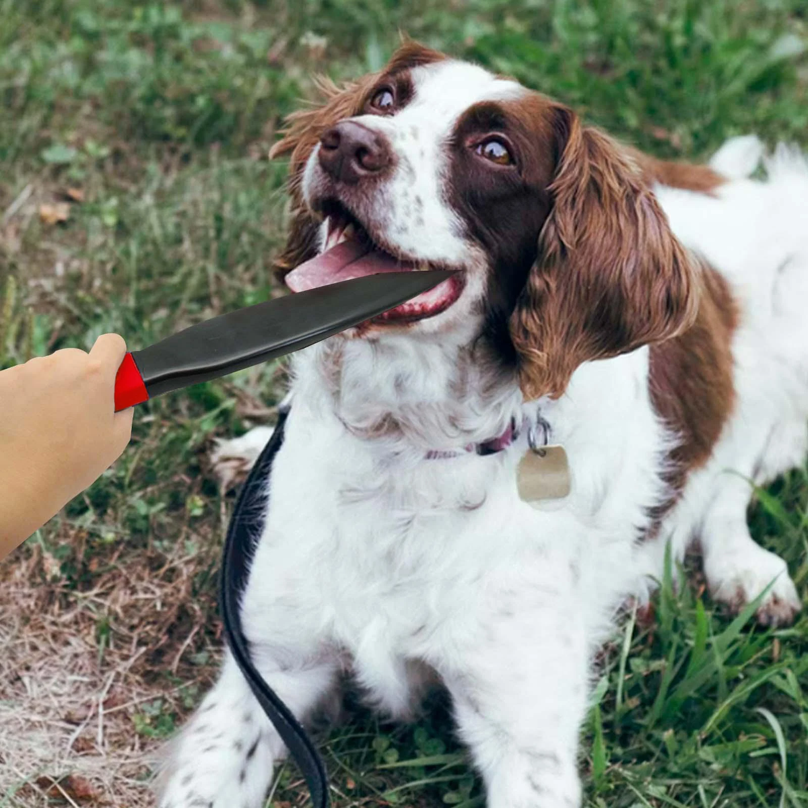 Dog Break Stick Durable Nylon Professional Dog Bite Training Stick Chew Toys for Pitbull Medium Large Strong Dogs Training